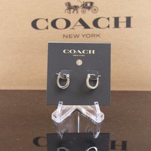 Pave Signature Huggie Earrings